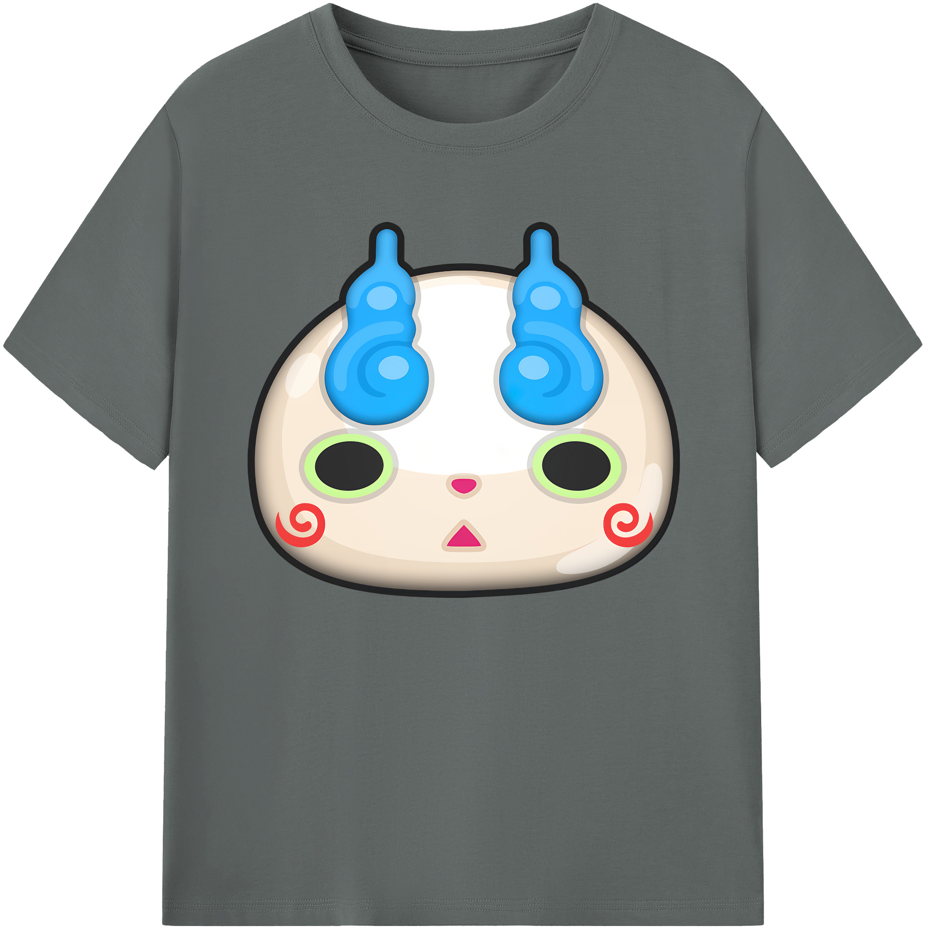 妖怪ウォッチ Yo-kai Watch 綿100％ メンズ半袖Tシャツ｜肌触りやわらか＆通気性